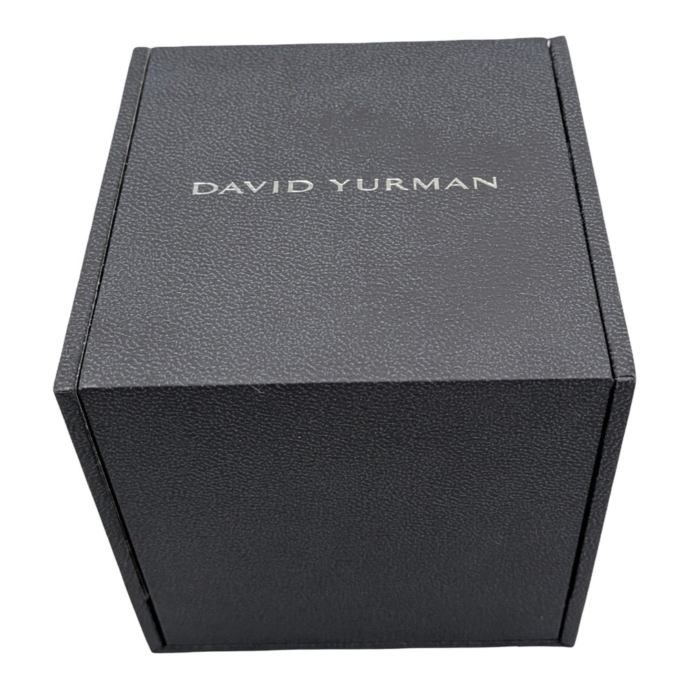 DAVID YURMAN EMPTY EARRINGS JEWELRY GIFT BOX - 3.5" x 3 .5 x 3.5